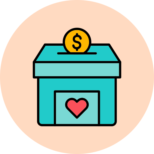 Donation Generic Outline Color icon