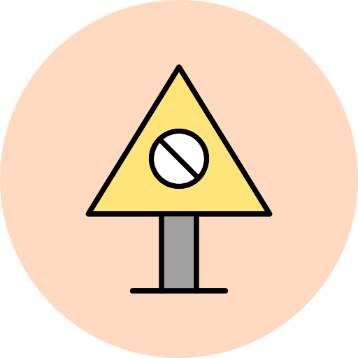 금지 Generic Outline Color icon