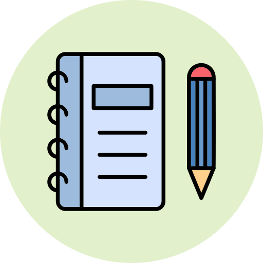 Journal Generic Outline Color icon