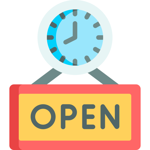 horario de apertura Special Flat icono