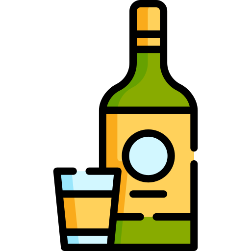alcoholische dranken Special Lineal color icoon