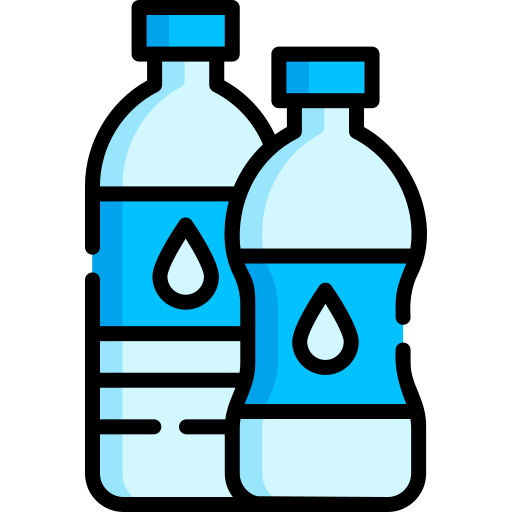 бутылка с водой Special Lineal color иконка