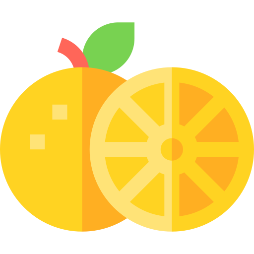 Апельсин Basic Straight Flat иконка