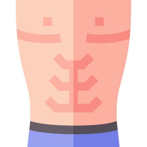 abdominales Basic Straight Flat icono