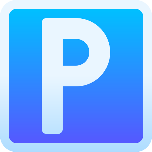 parking Basic Gradient Gradient Icône