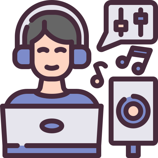 Sound engineer Generic Outline Color icon