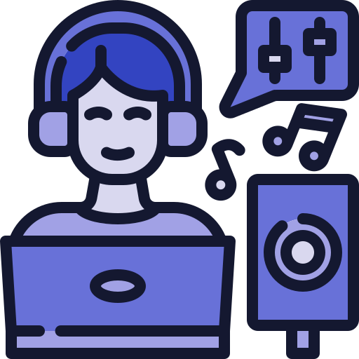 Sound engineer Generic Outline Color icon