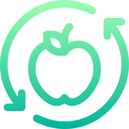 りんご Basic Gradient Lineal color icon