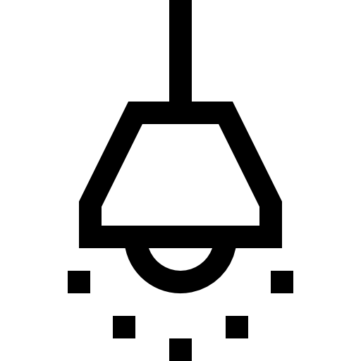 Żyrandol Pixelmeetup Lineal ikona