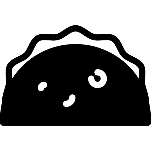 taco Those icons Fill icono