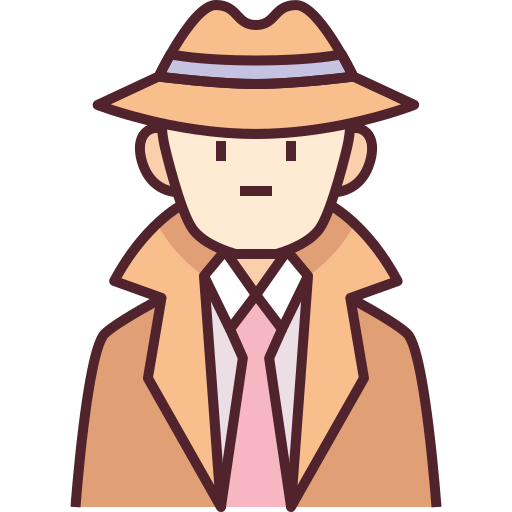 detektiv Generic Outline Color icon