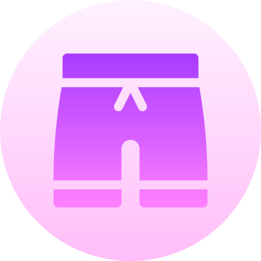 pantalones cortos Basic Gradient Circular icono