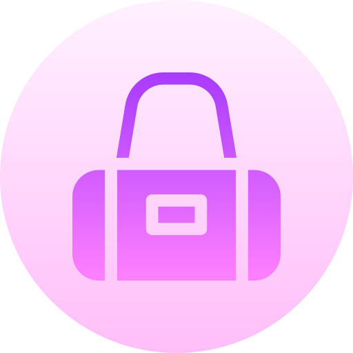 Bag Basic Gradient Circular icon