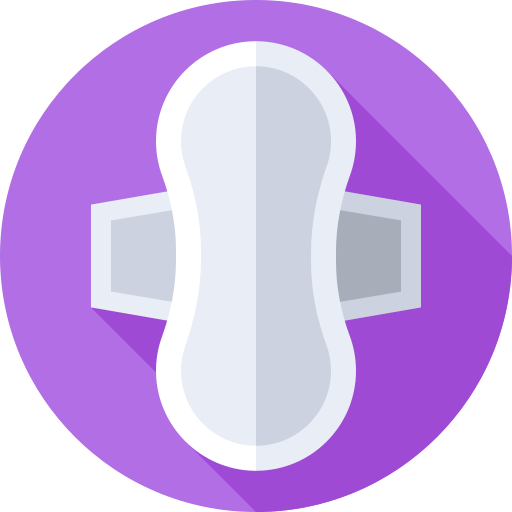 podpaska higieniczna Flat Circular Flat ikona