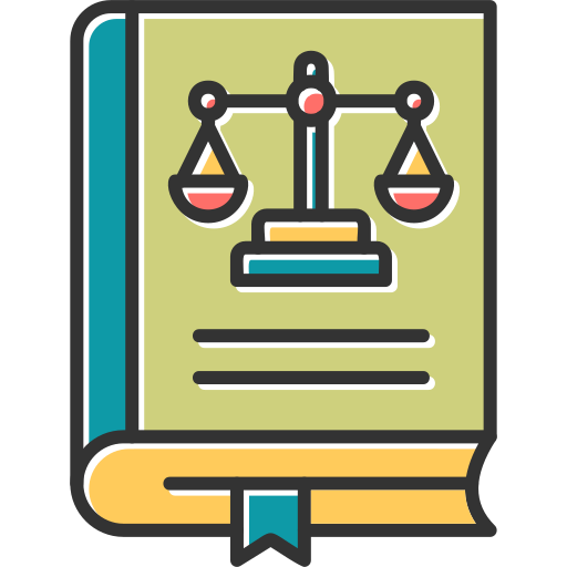 Law book Generic Color Omission icon