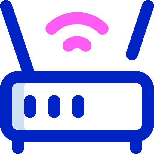 router wifi Super Basic Orbit Color ikona