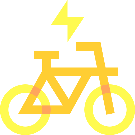 fiets Basic Sheer Flat icoon