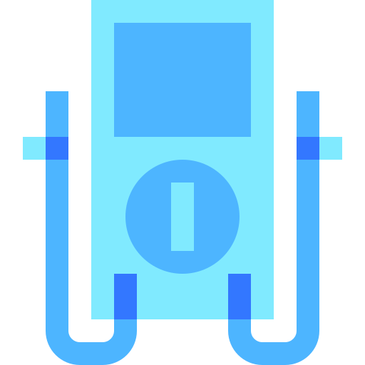 elektriciteits meter Basic Sheer Flat icoon