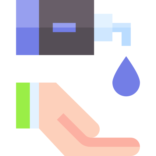 手洗い Basic Straight Flat icon