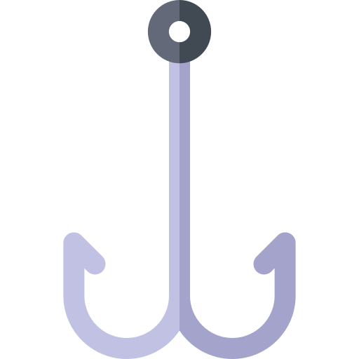 Hook Basic Rounded Flat icon
