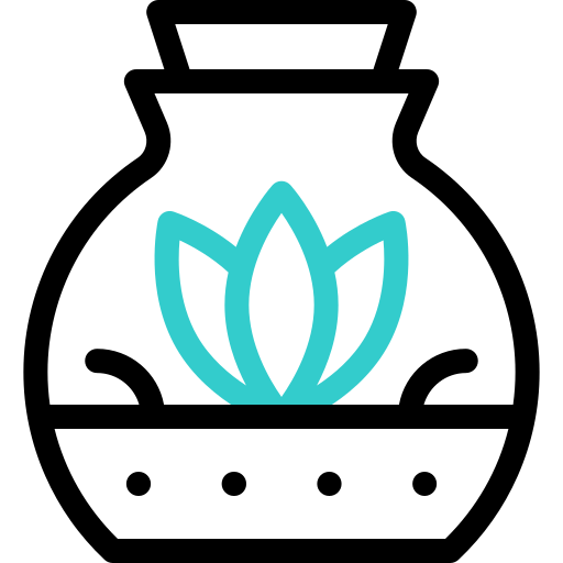 식물 Basic Accent Outline icon