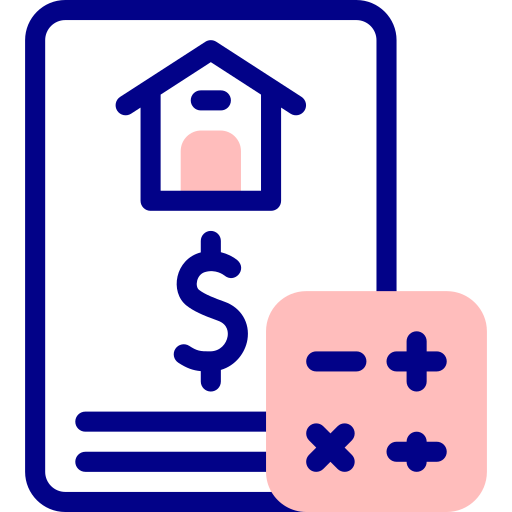 presupuesto Detailed Mixed Lineal color icono