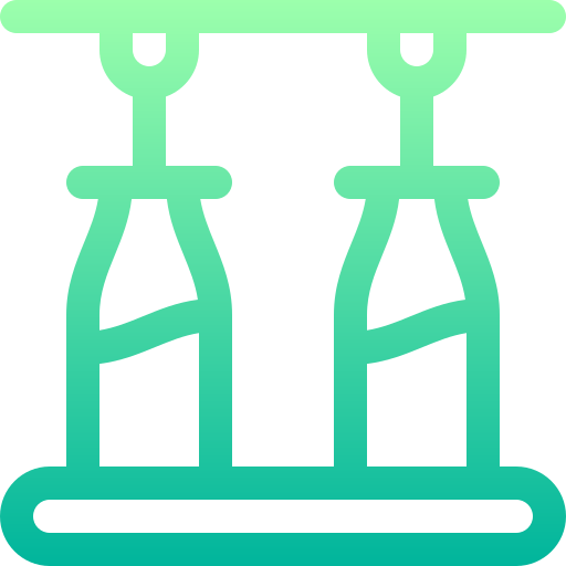 Conveyor Basic Gradient Lineal color icon