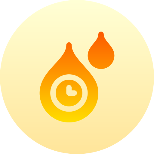 gocce Basic Gradient Circular icona