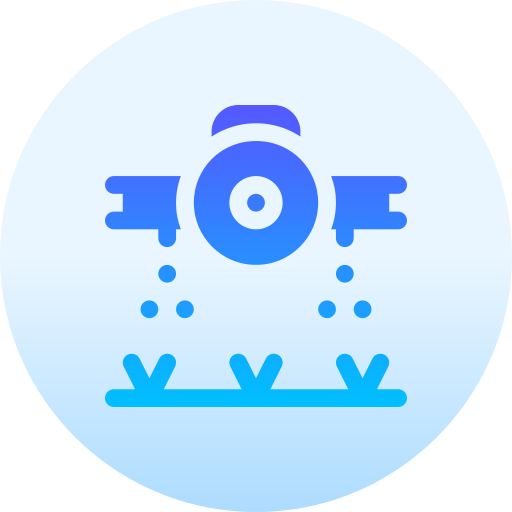 Irrigation Basic Gradient Circular icon