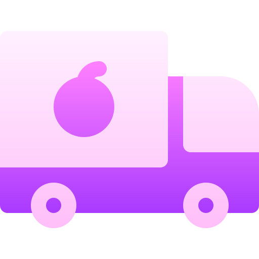 配送トラック Basic Gradient Gradient icon