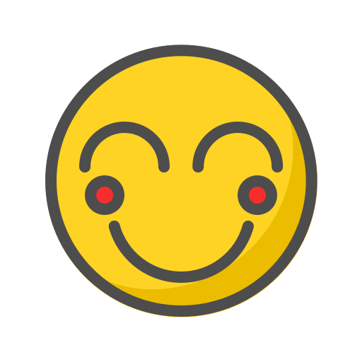 uśmiech emotikon Generic Outline Color ikona
