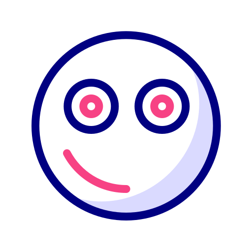 szczęśliwy Generic Outline Color ikona