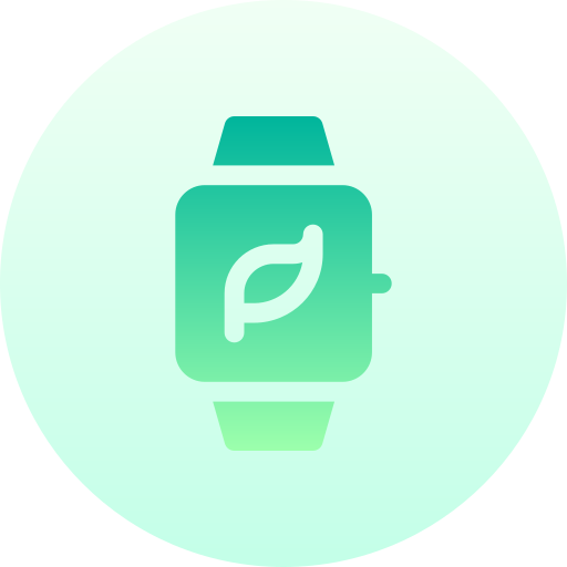 Smart watch Basic Gradient Circular icon