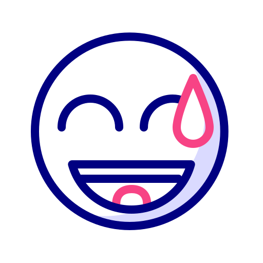 Sweating Generic Outline Color icon