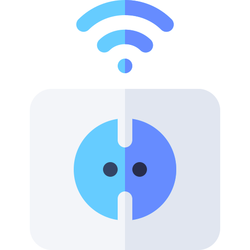 소켓 Basic Rounded Flat icon