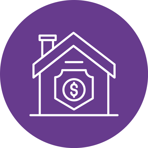 Home insurance Generic Flat icon