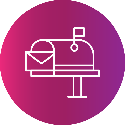 Mail box Generic Flat Gradient icon