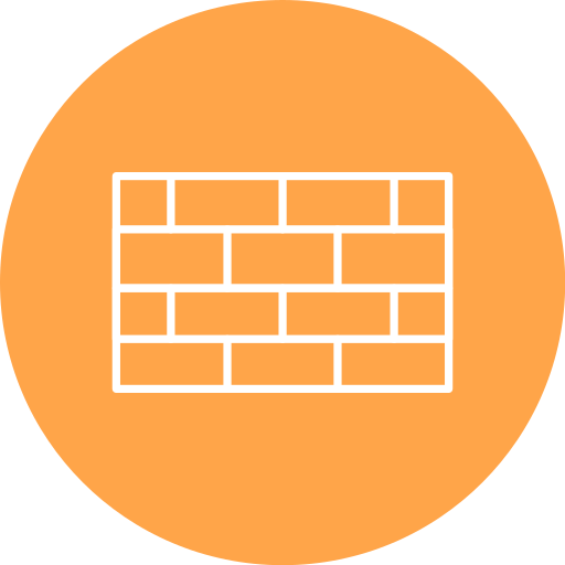 Brick wall Generic Flat icon