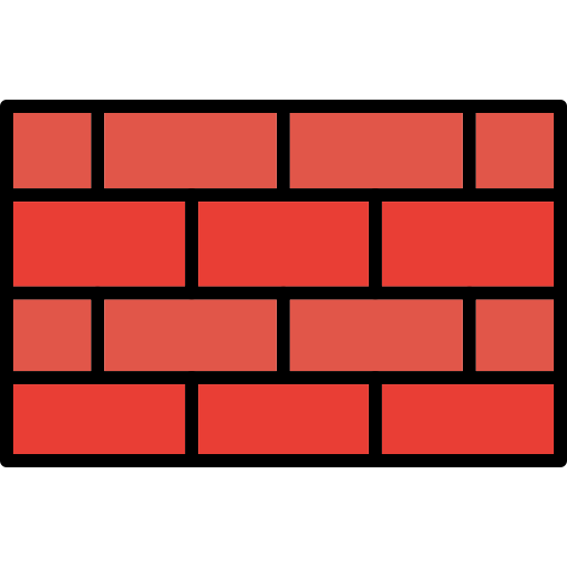 Brick wall Generic Outline Color icon