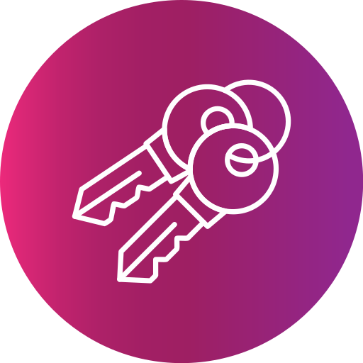 Keys Generic Flat Gradient icon