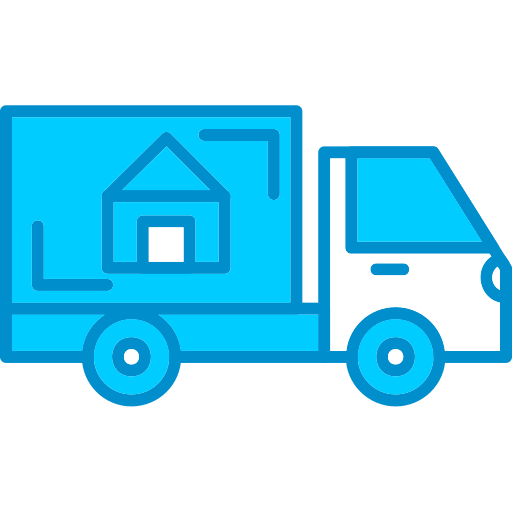 Moving truck Generic Blue icon