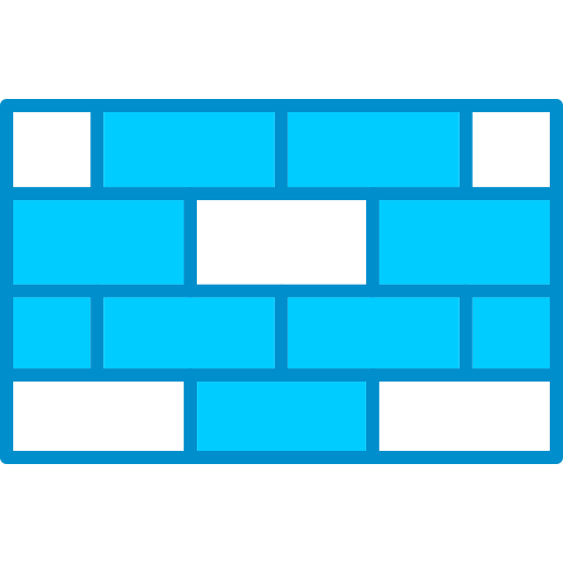 mur de briques Generic Blue Icône