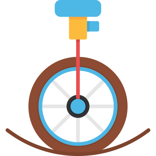 Unicycle Generic Flat icon