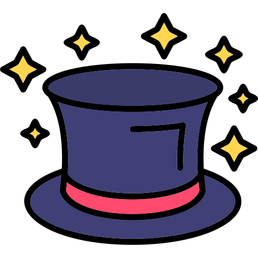 Magic hat Generic Outline Color icon