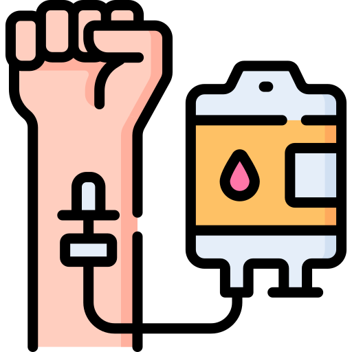 transfusión Special Lineal color icono