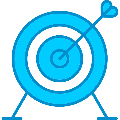 dartbord Generic Blue icoon