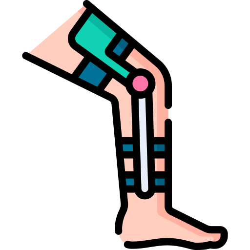 kniebandage Special Lineal color icon