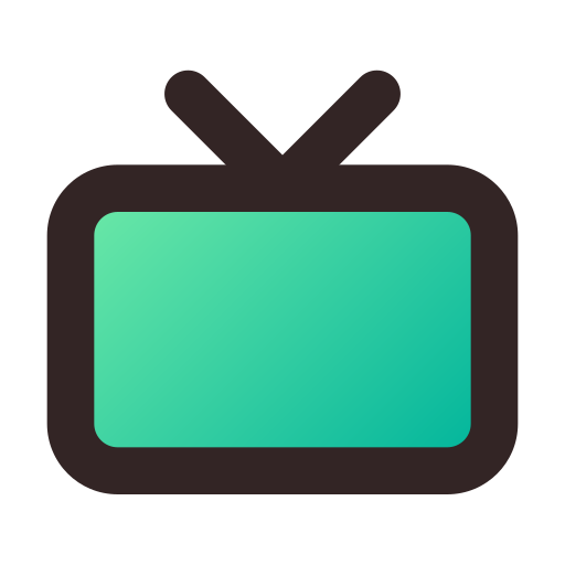 televisión Generic Lineal Color Gradient icono
