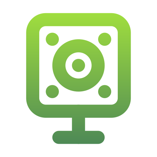 Webcam Generic Gradient icon