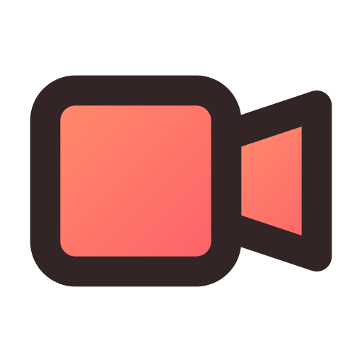 caméra vidéo Generic Lineal Color Gradient Icône